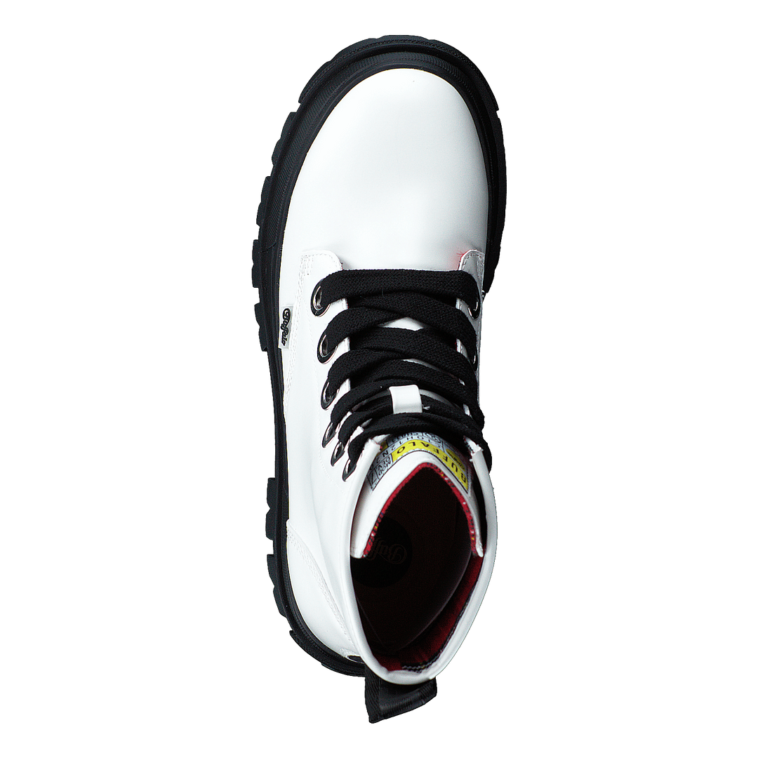 Aspha Lace Up Hi White