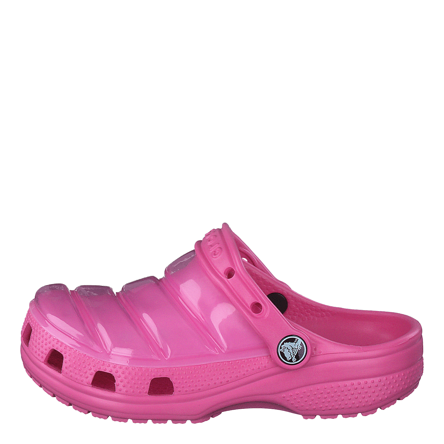 Crocs Classic Neo Puff Clog Kids Pink Lemonade Heppo