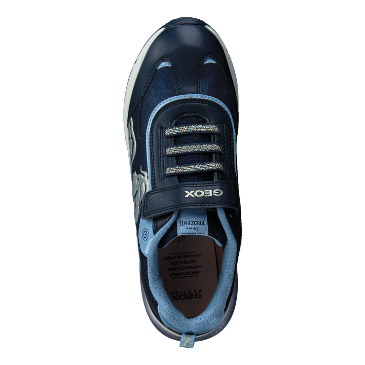 J Spaceclub Girl Navy/sky