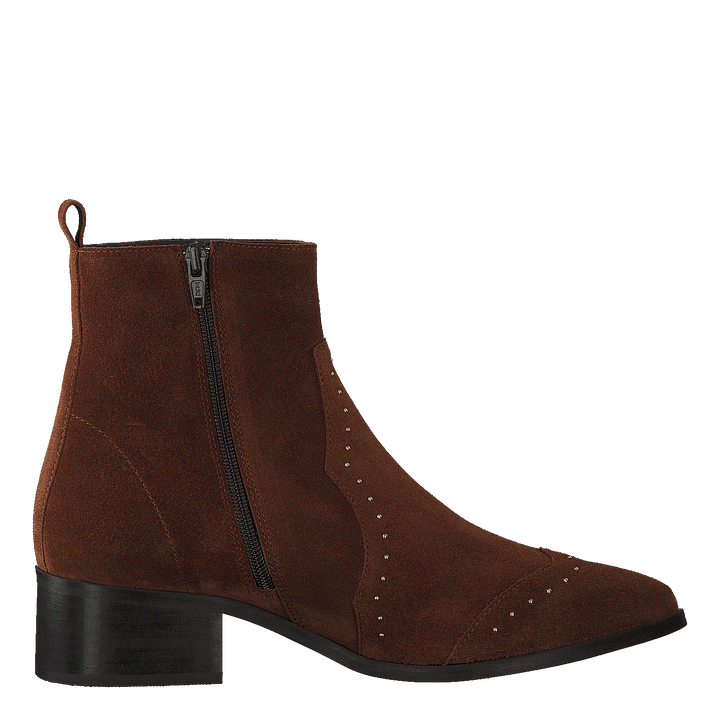 Biadora Western Ankle Boot Cognac 1