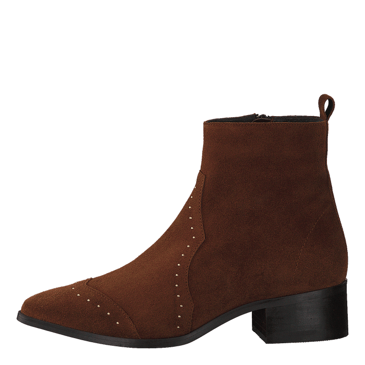 Biadora Western Ankle Boot Cognac 1