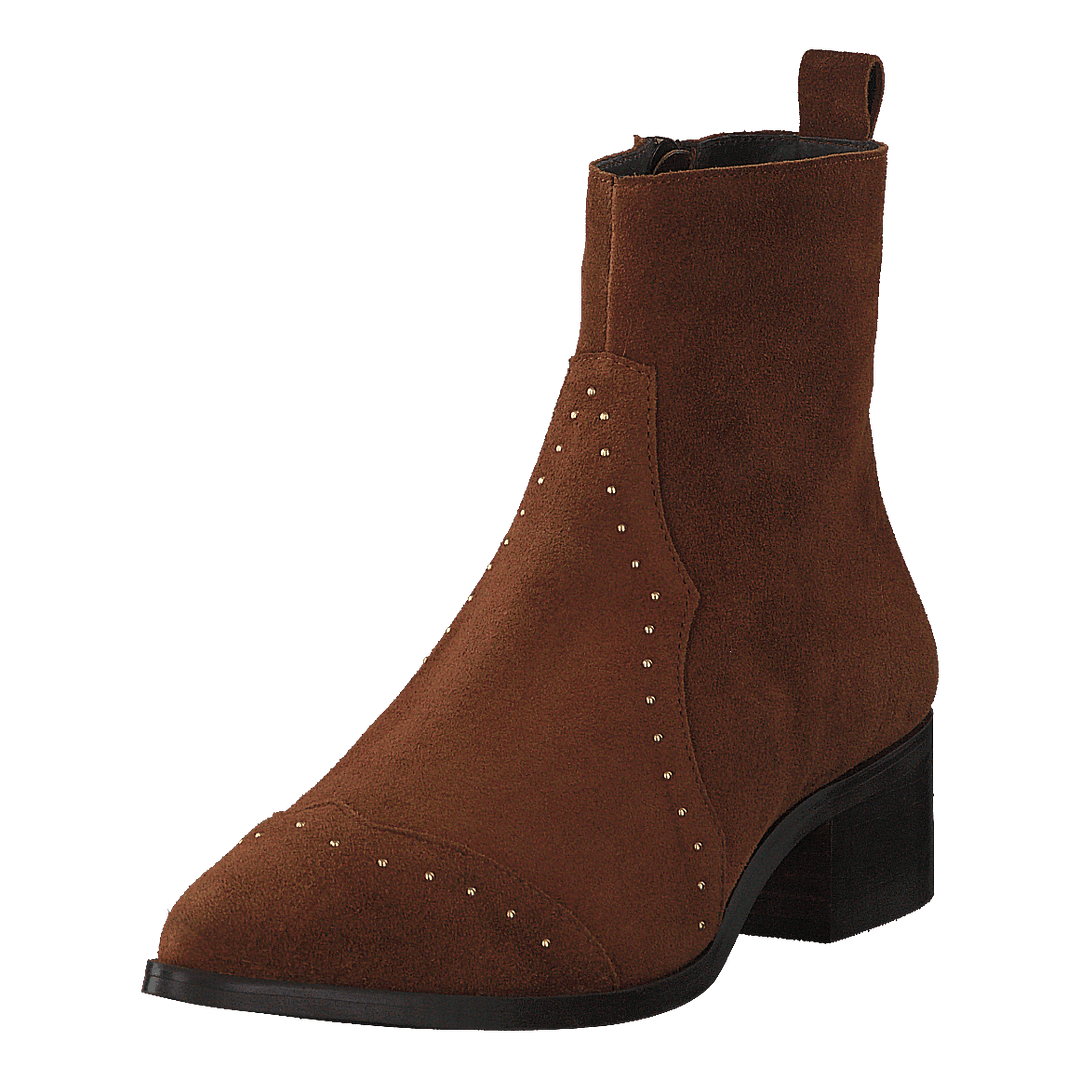 Biadora Western Ankle Boot Cognac 1