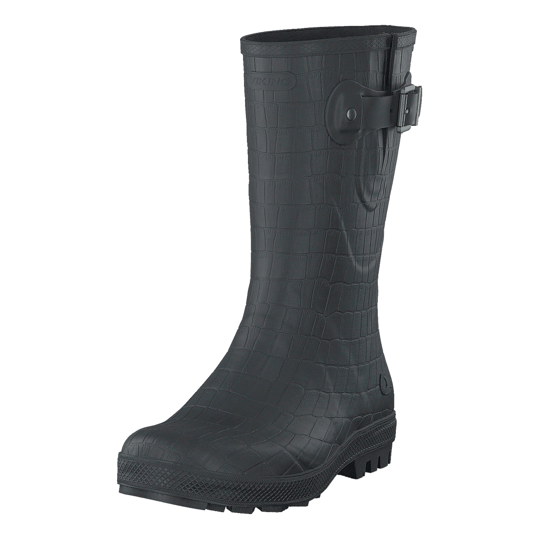 Hedda Croco Black