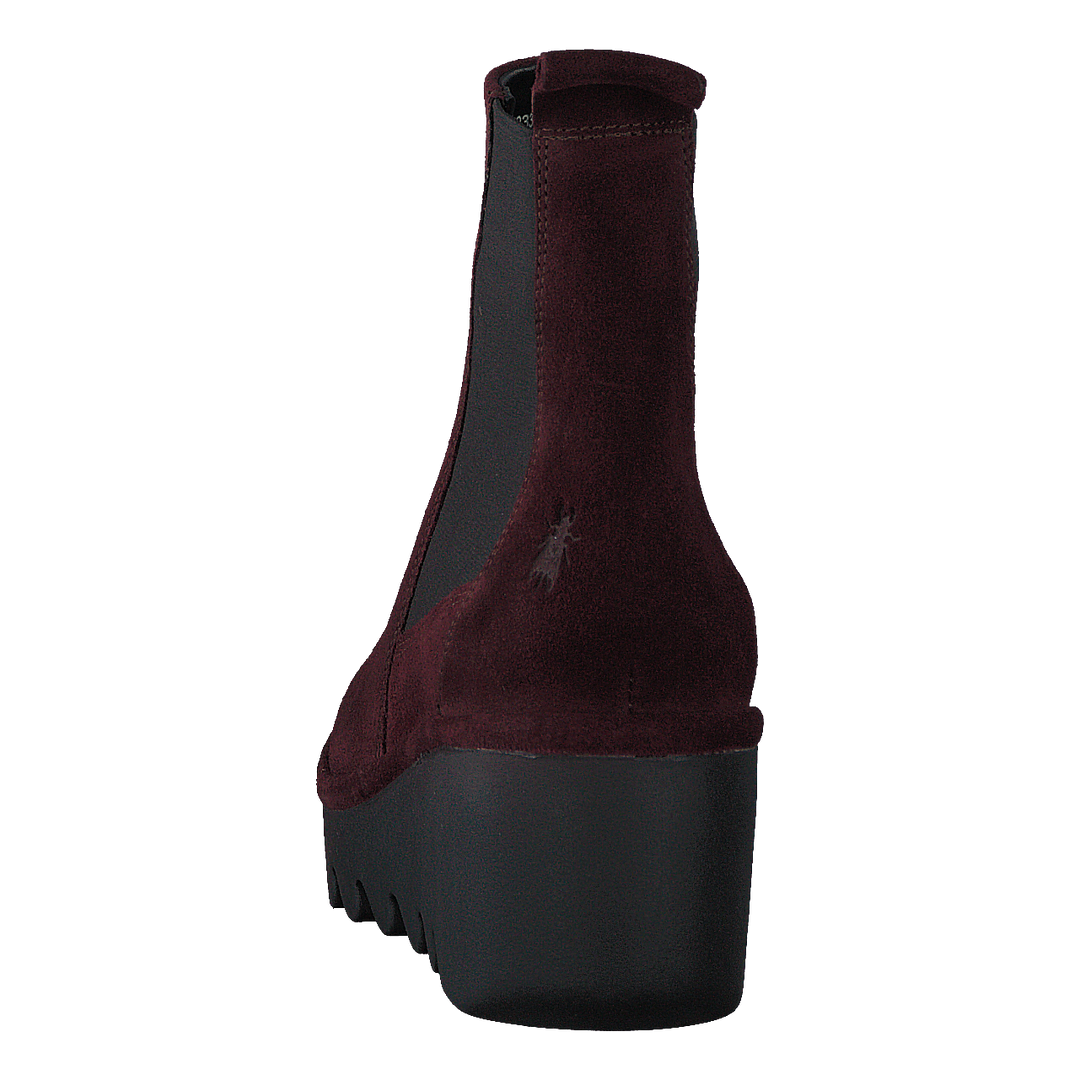 Bagu233fly Oil Suede Wine