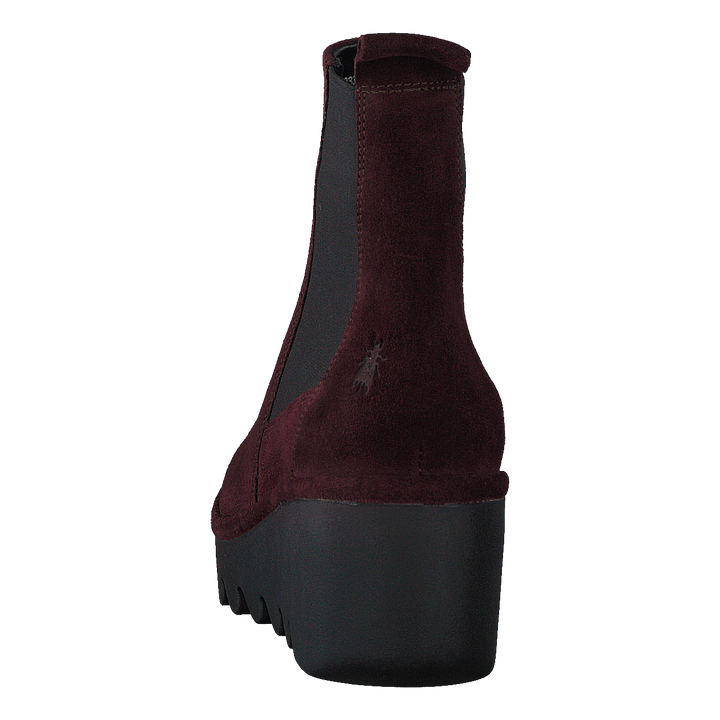 Bagu233fly Oil Suede Wine