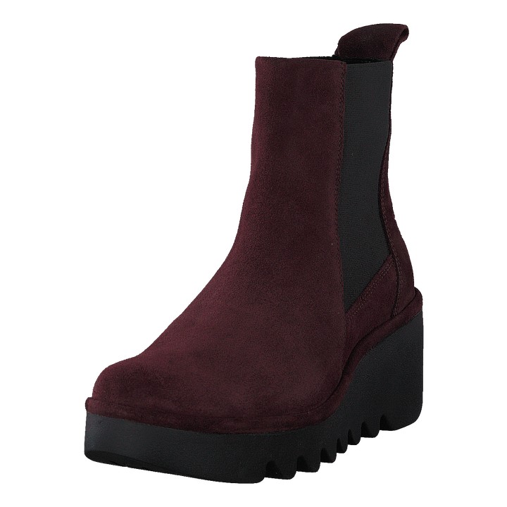 Bagu233fly Oil Suede Wine