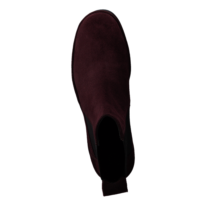 Bagu233fly Oil Suede Wine