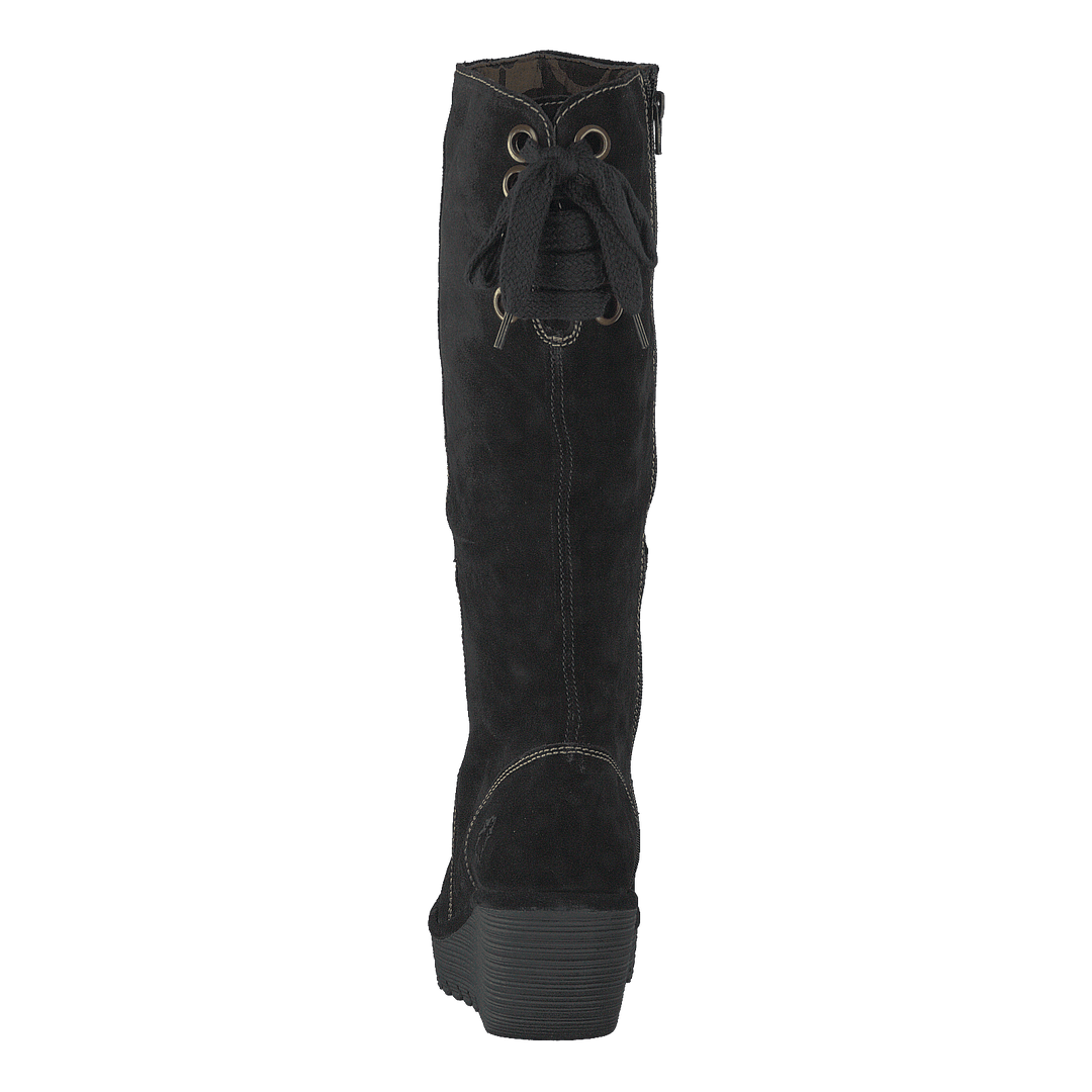 Yust Oil Suede Black