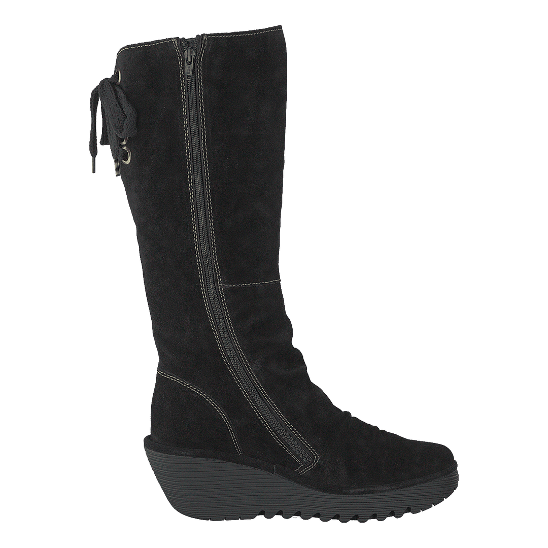 Yust Oil Suede Black