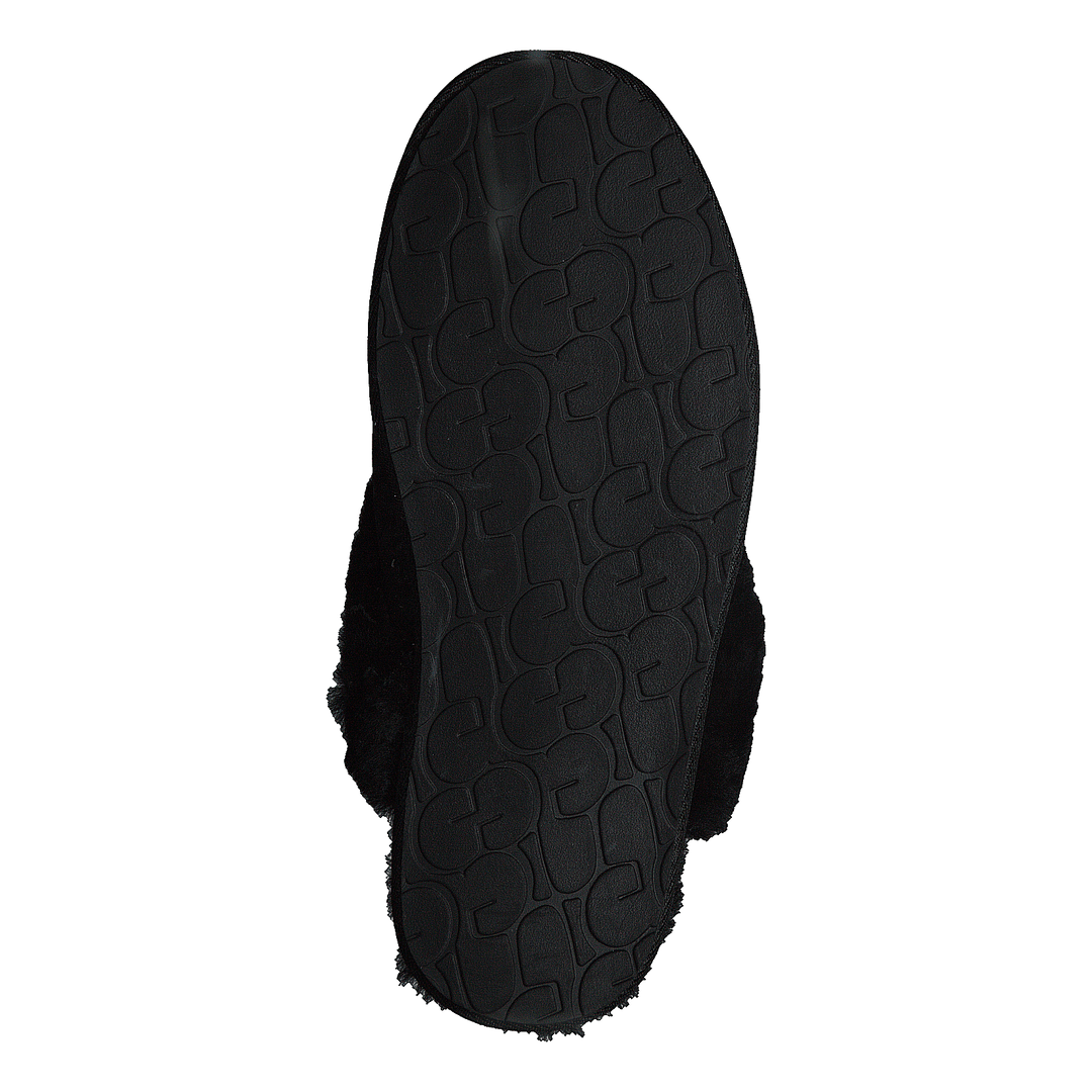 Scuffette Snow Leopard Black