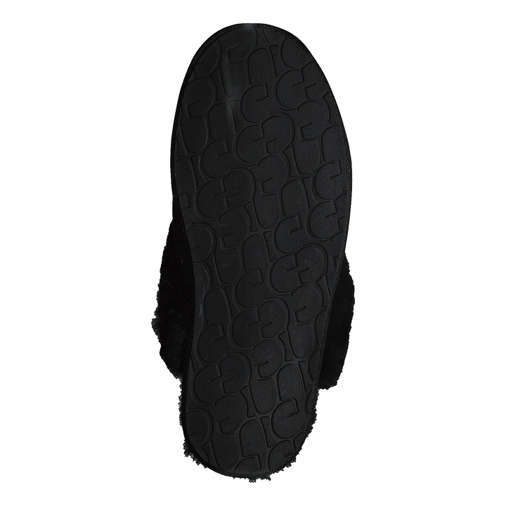 Scuffette Snow Leopard Black