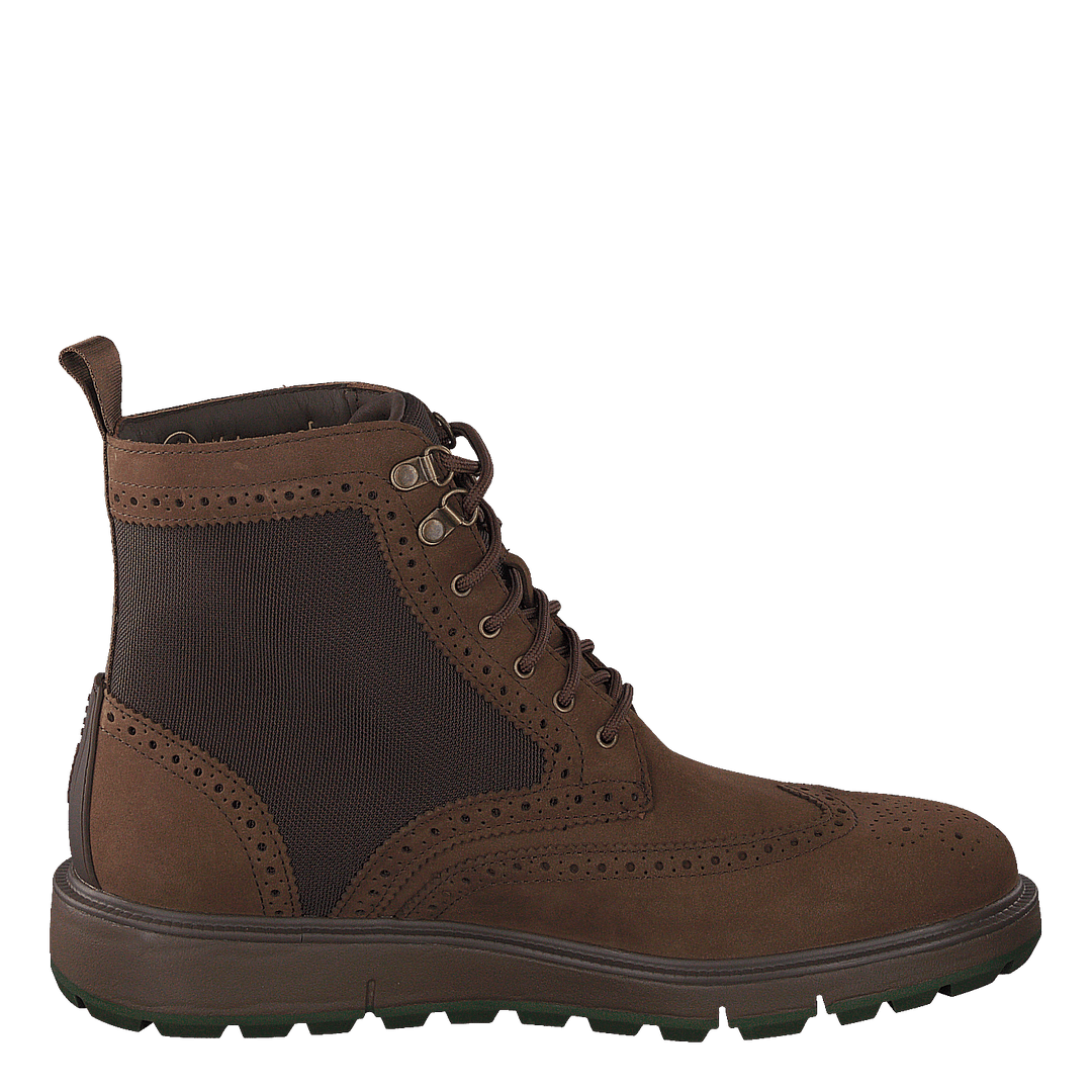 Motion Wing Tip Boot Brown/olive