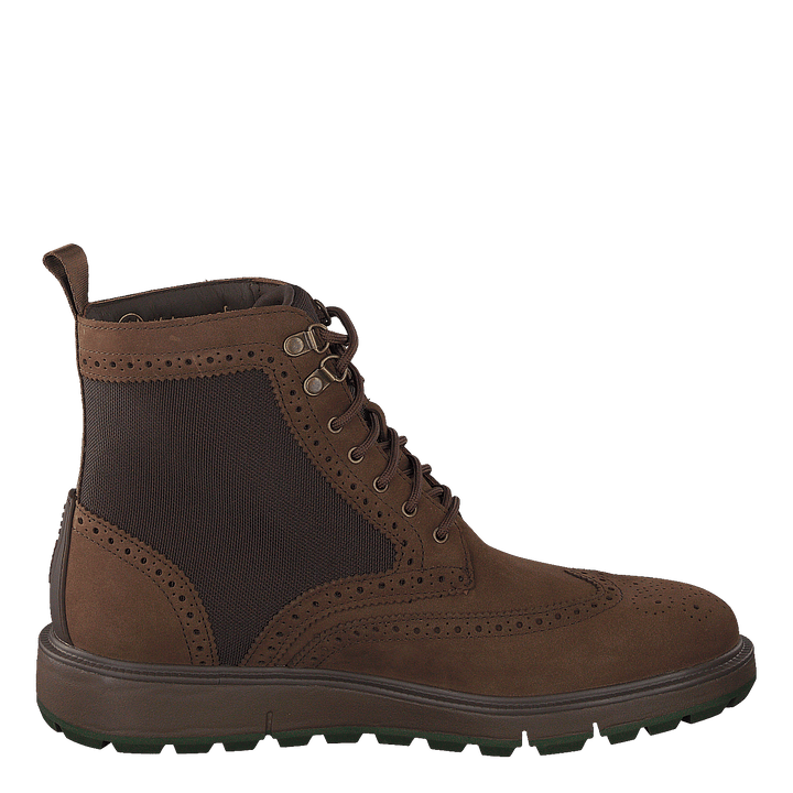 Motion Wing Tip Boot Brown/olive
