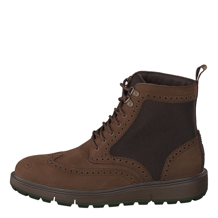 Motion Wing Tip Boot Brown/olive