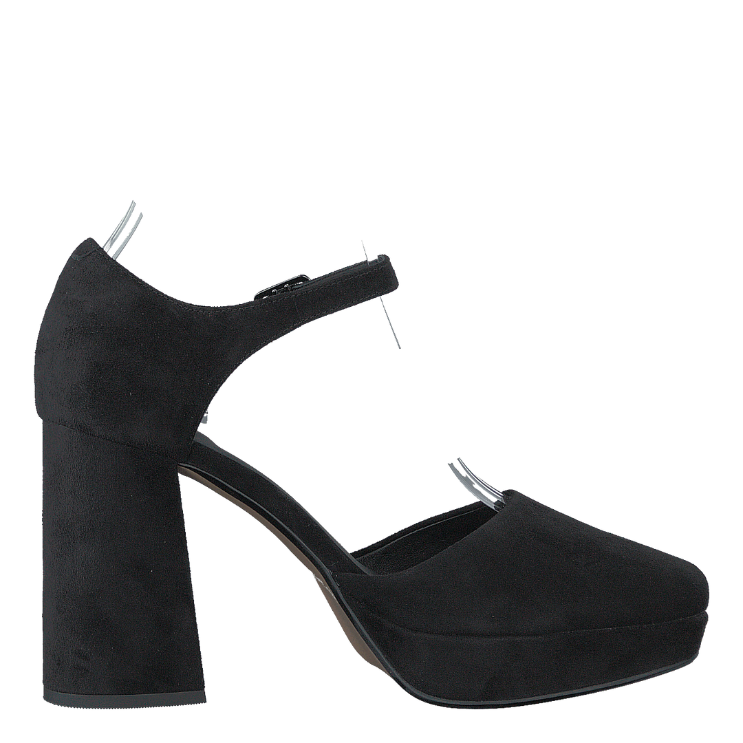 Sheer100 Strap Black Suede