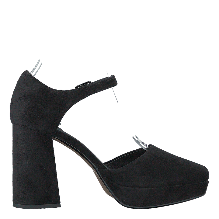 Sheer100 Strap Black Suede