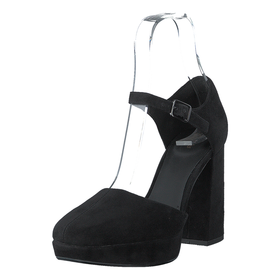 Sheer100 Strap Black Suede