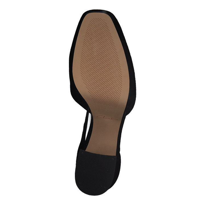 Sheer100 Strap Black Suede
