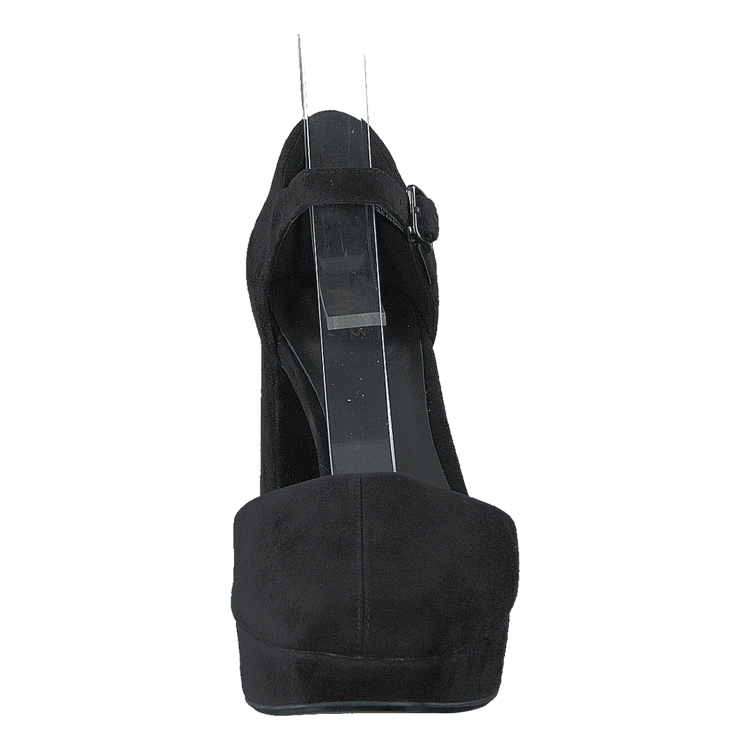 Sheer100 Strap Black Suede