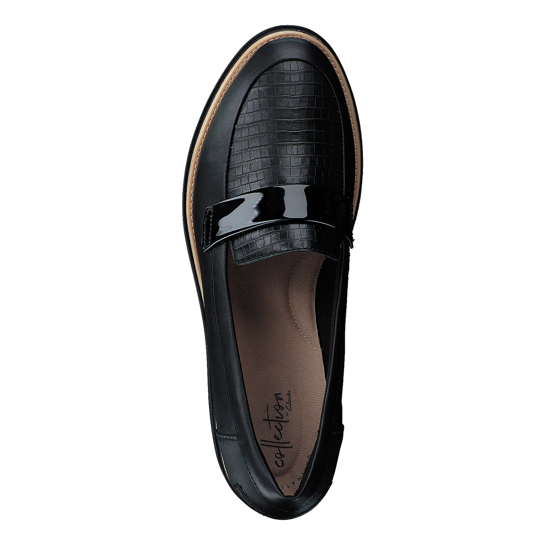 Sharon Gracie Black Leather Combi