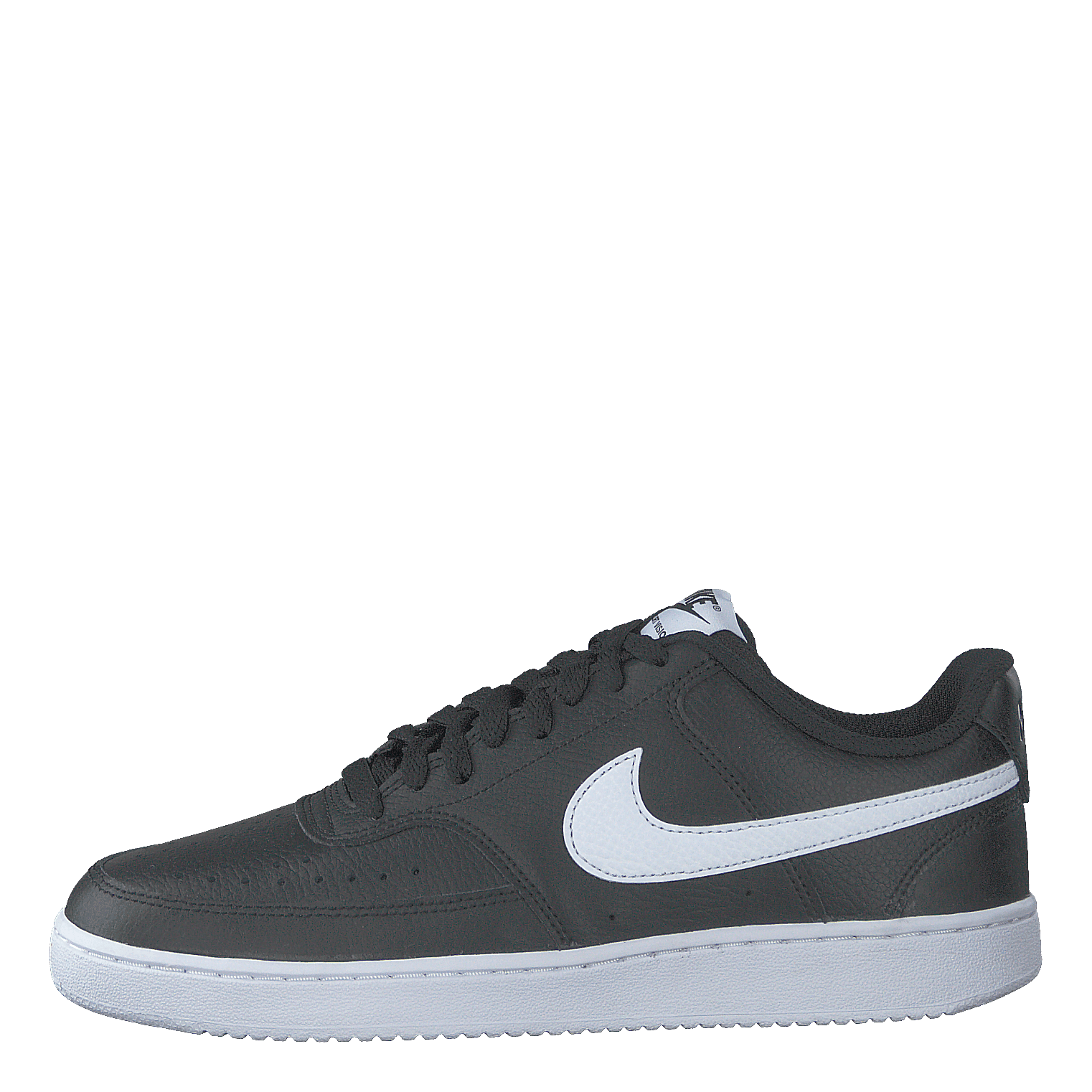 Nike Court Vision Low Women's Shoes BLACK/WHITE – - Main Image