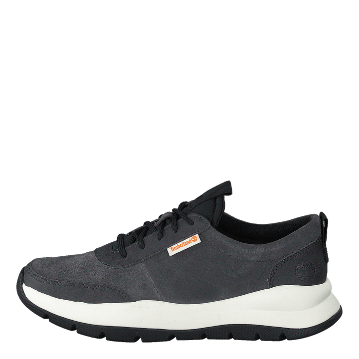 Boroughs Project Lthr Ox Dark Grey Suede