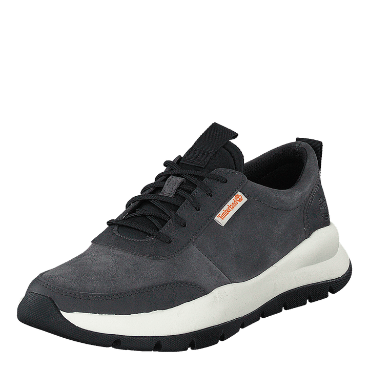 Boroughs Project Lthr Ox Dark Grey Suede