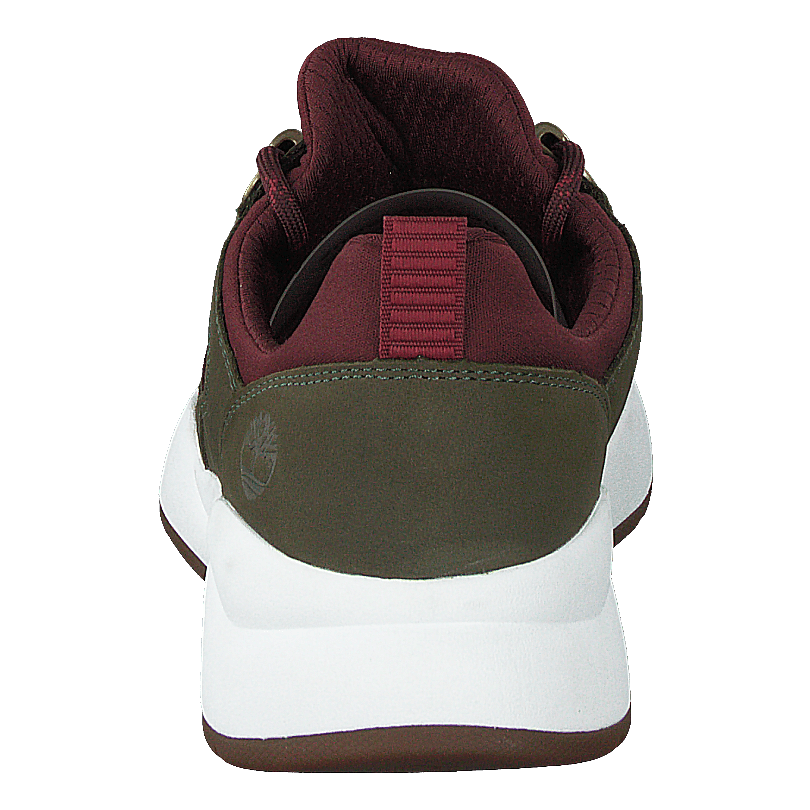 Boroughs Low Sneaker Hkr Dark Green Nubuck