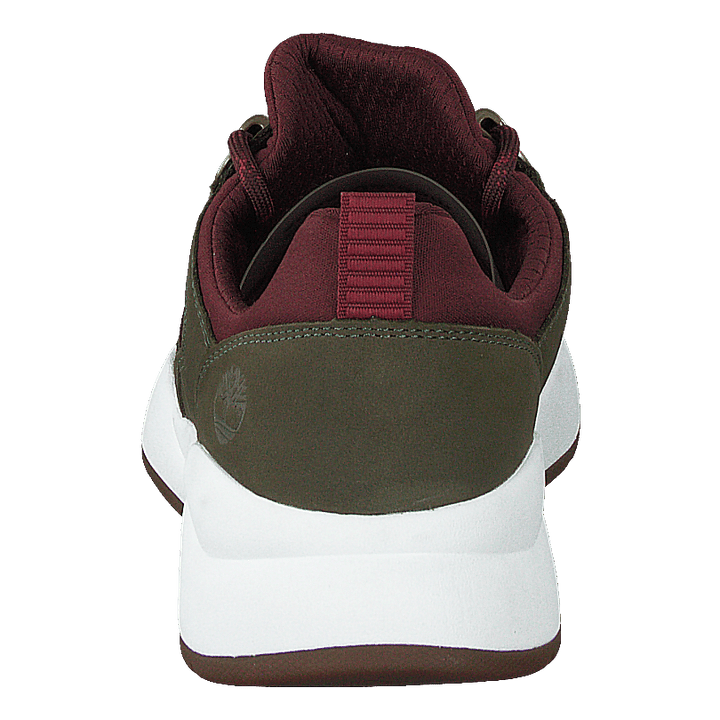 Boroughs Low Sneaker Hkr Dark Green Nubuck