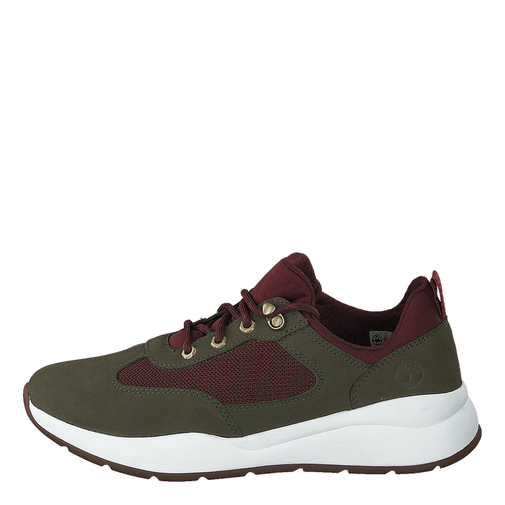 Boroughs Low Sneaker Hkr Dark Green Nubuck