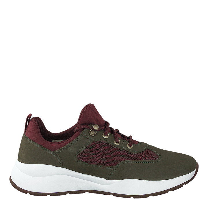 Boroughs Low Sneaker Hkr Dark Green Nubuck