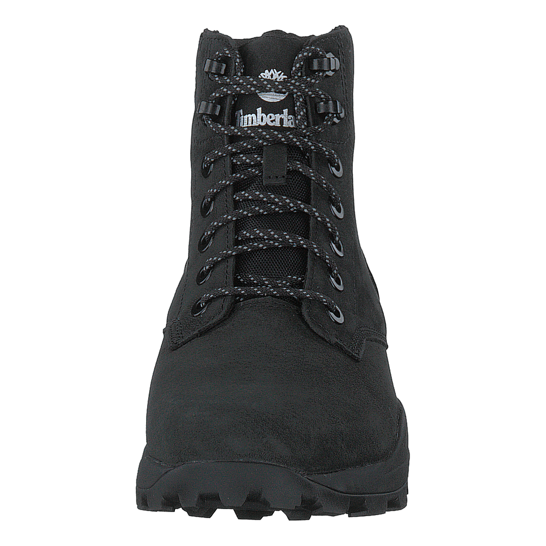 Brooklyn 6" Black Nubuck