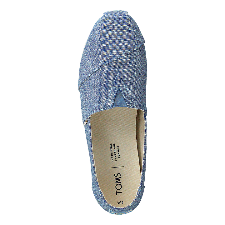 Blue Slub Chambr Wm Alpr Esp Blue