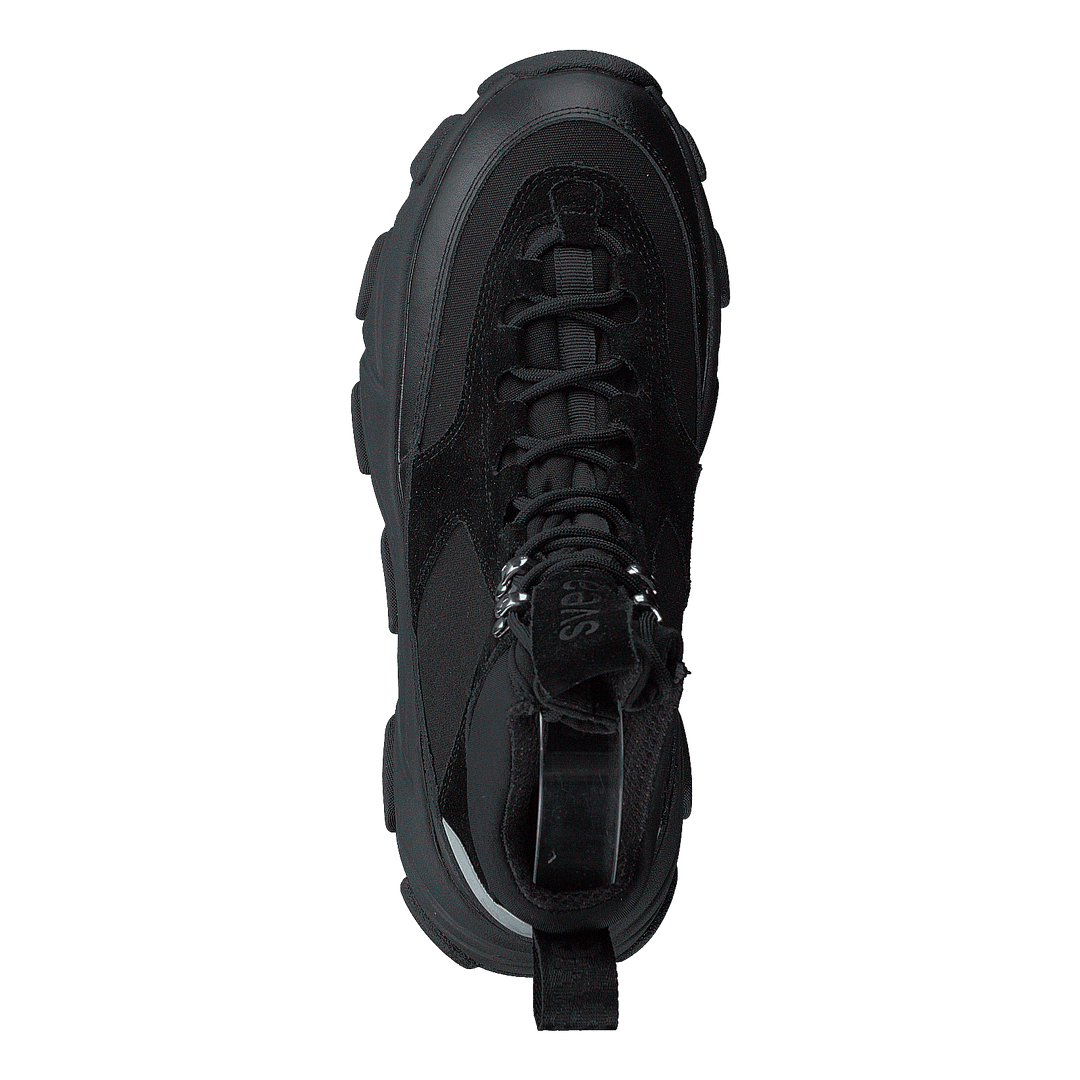Fire Sneaker Boots Black