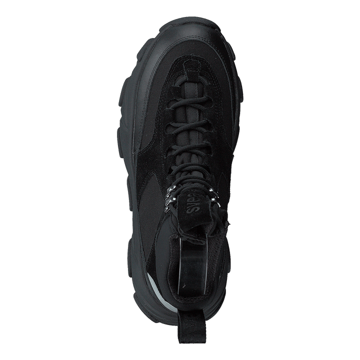 Fire Sneaker Boots Black
