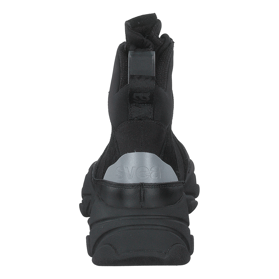 Fire Sneaker Boots Black