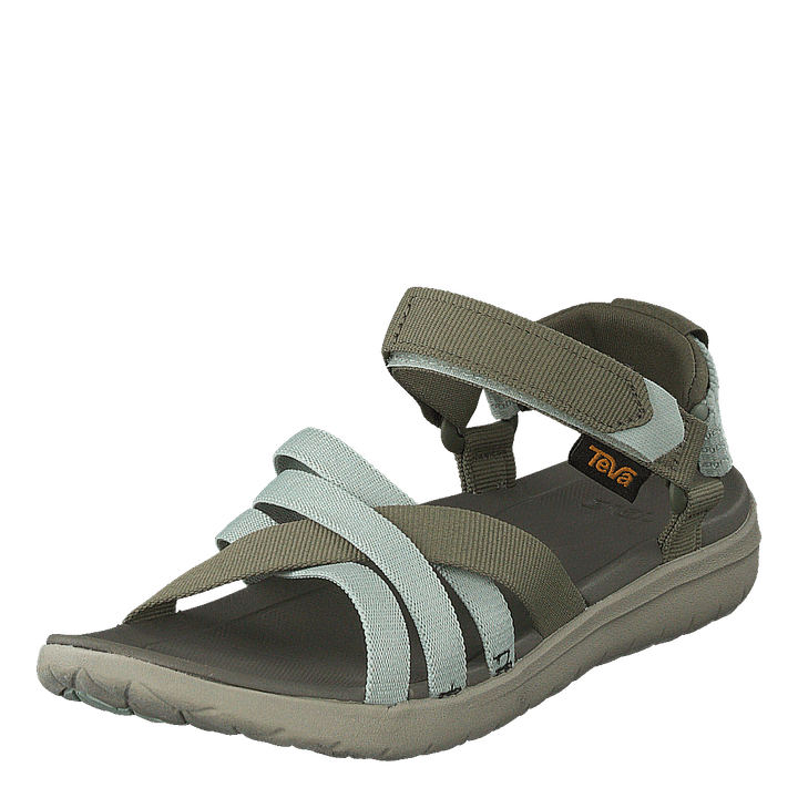 Sanborn Sandal Burnt Olive/seafoam