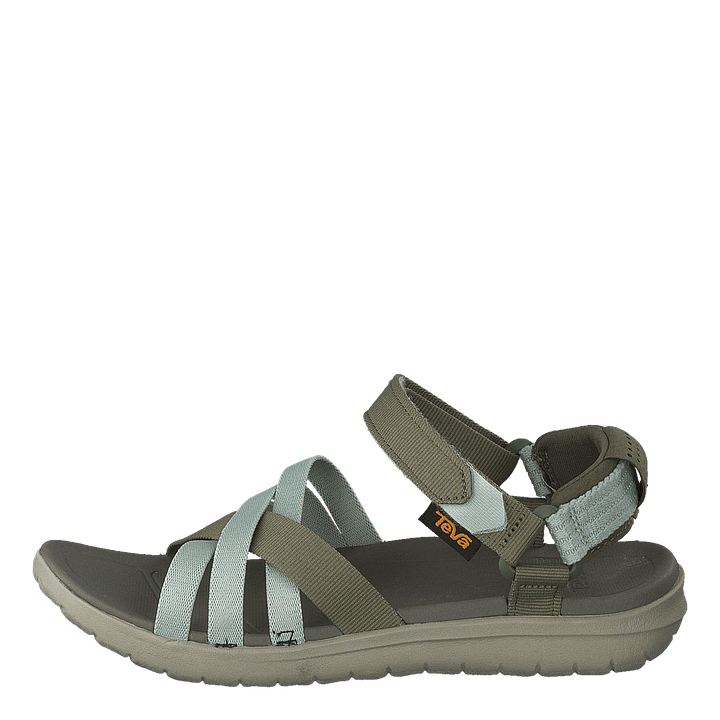 Sanborn Sandal Burnt Olive/seafoam