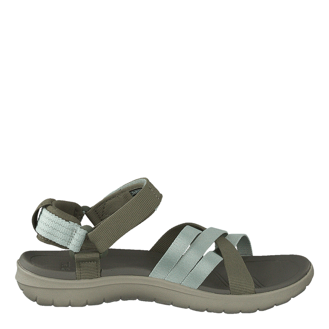 Sanborn Sandal Burnt Olive/seafoam