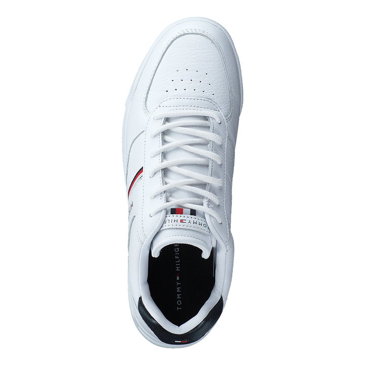 Lightweight Leather Mix Sneake White