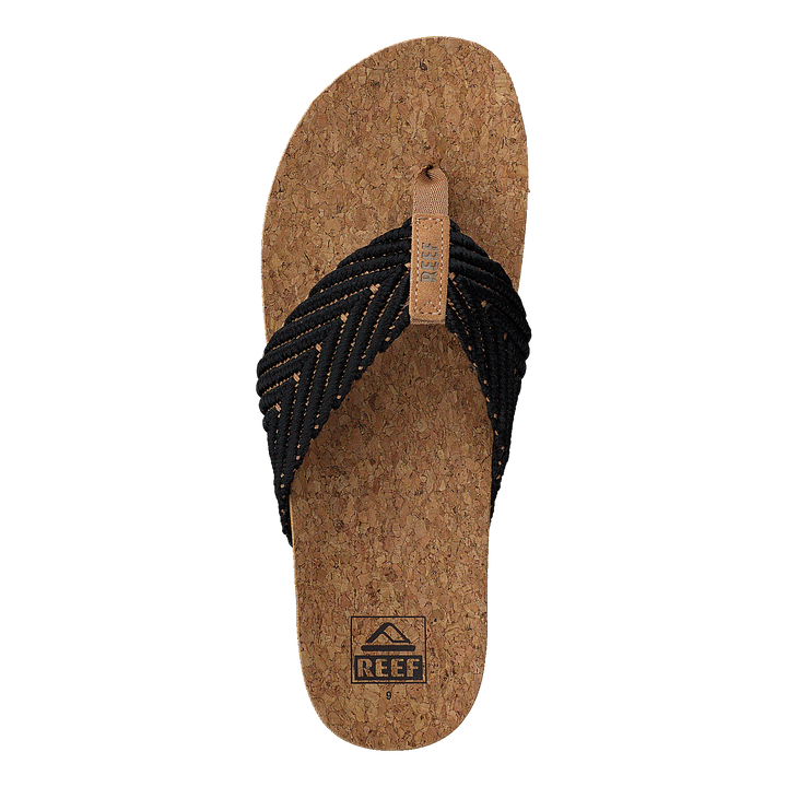 Reef Cushion Strand Black/natural