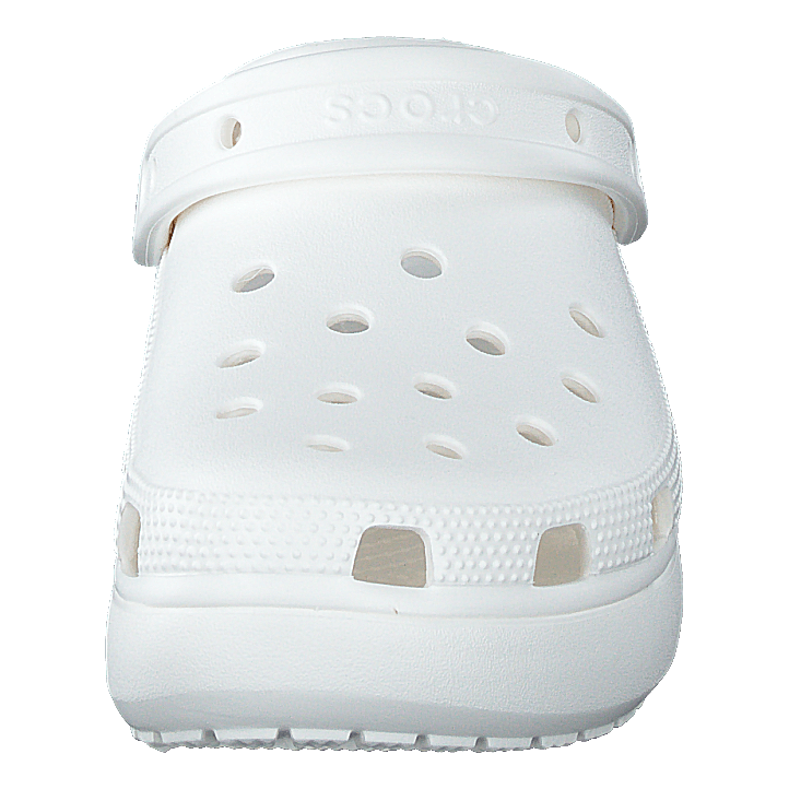 Classic Platform Clog White