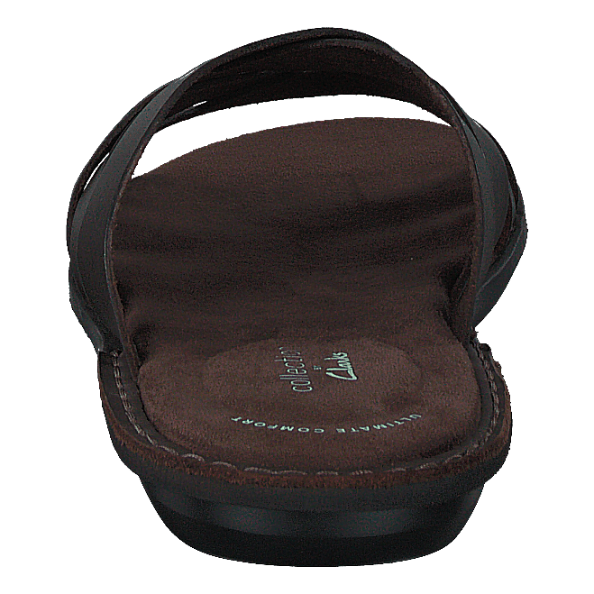 Ellison Weave Dark Brown Leather
