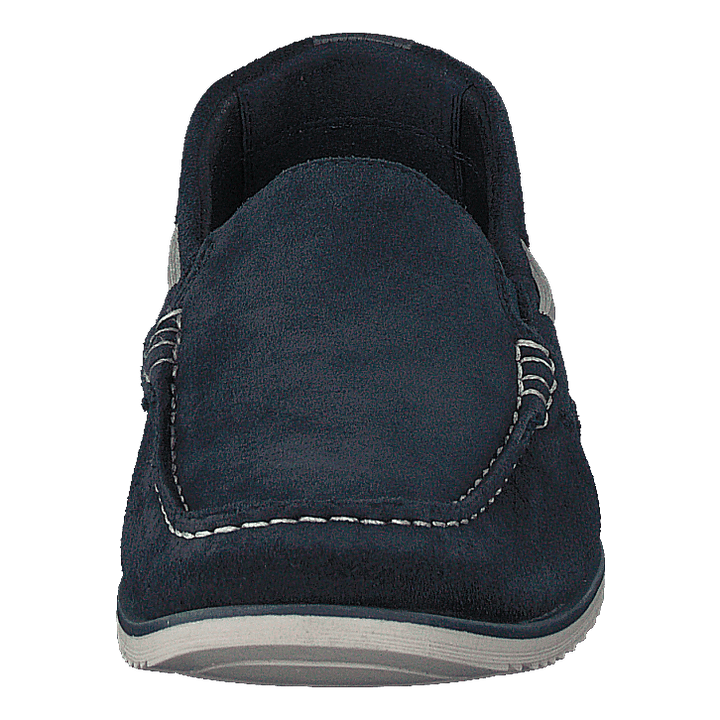 Noonan Step Navy Suede