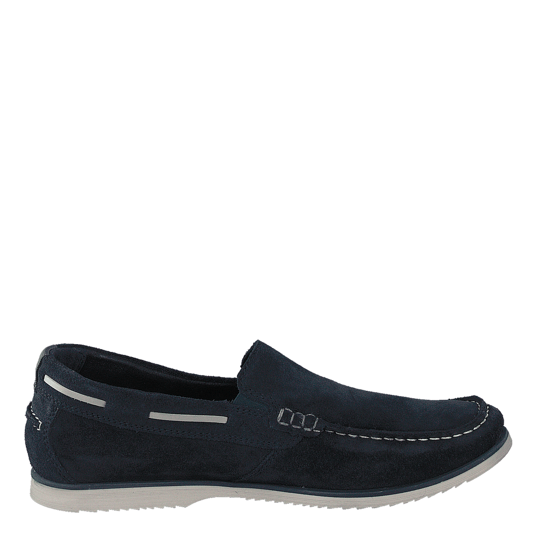 Noonan Step Navy Suede