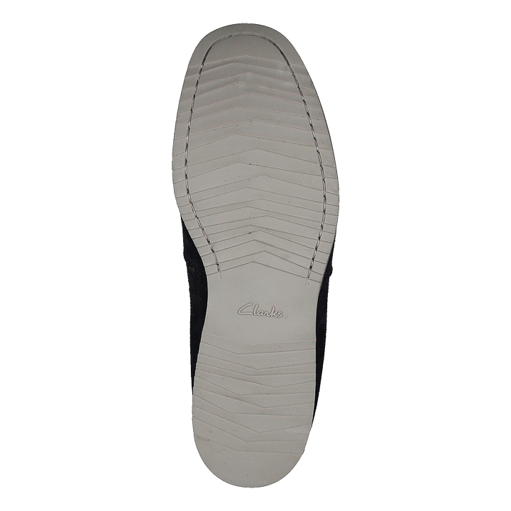 Noonan Step Navy Suede