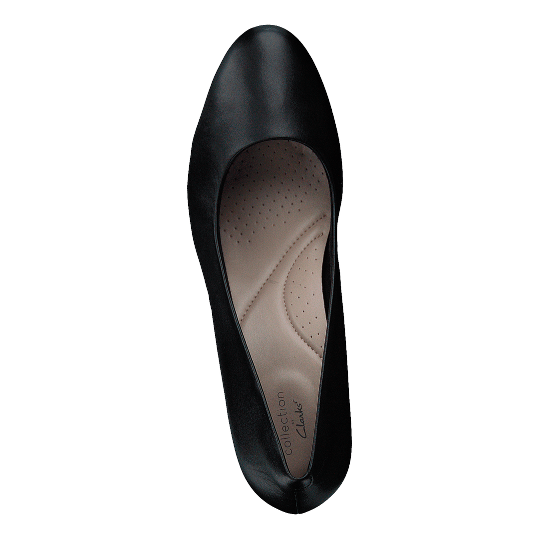 Amber Joy Black Leather