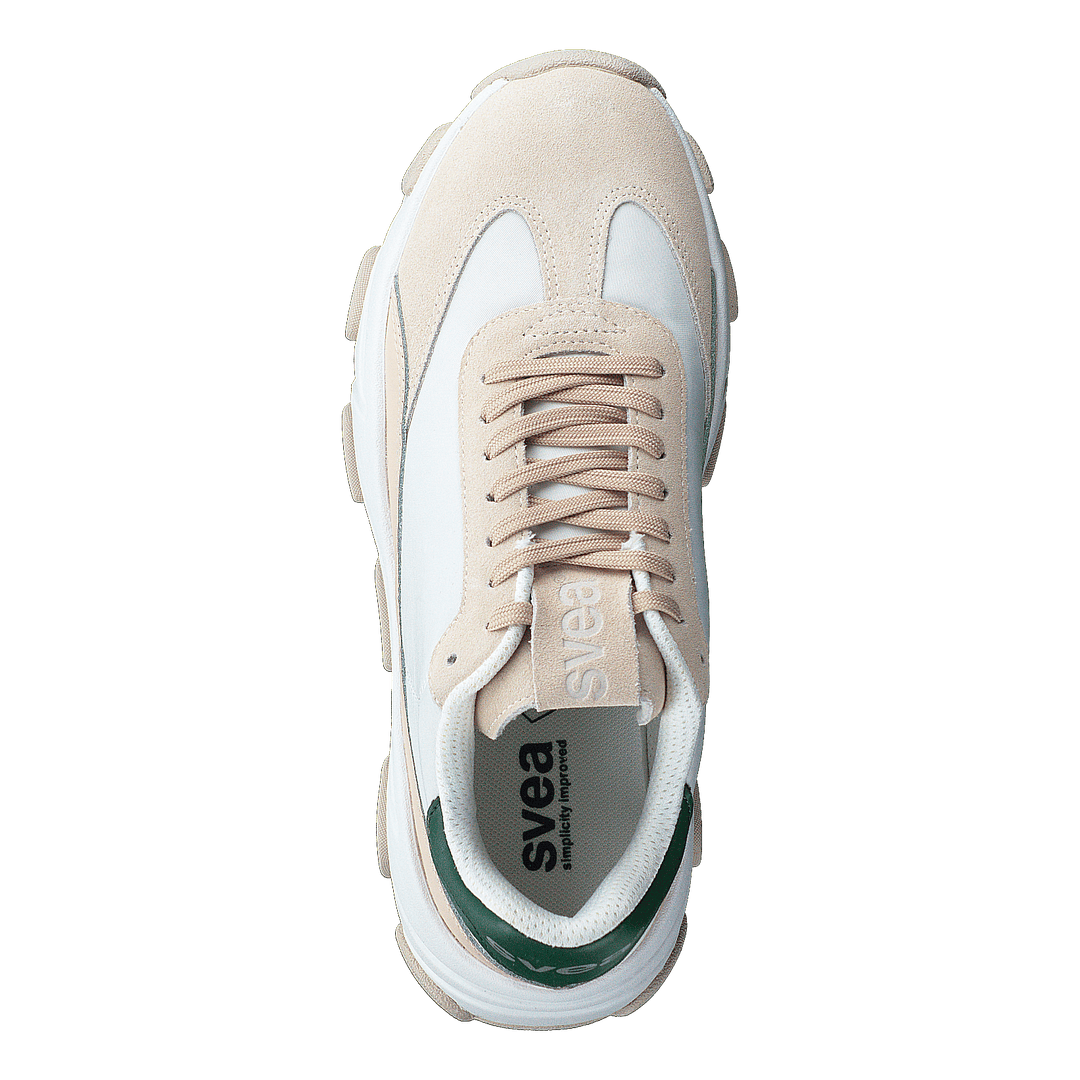 Lace Sneaker Broken White