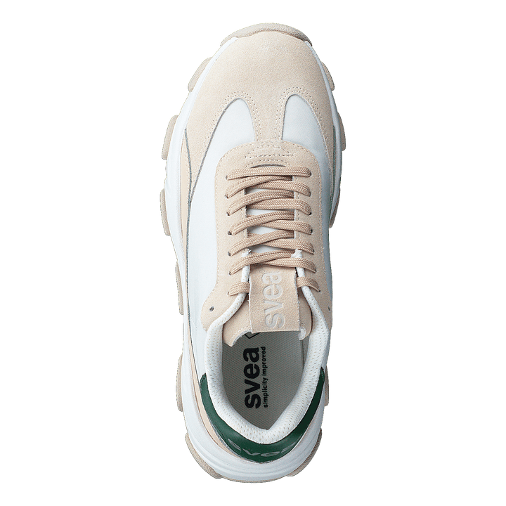 Lace Sneaker Broken White