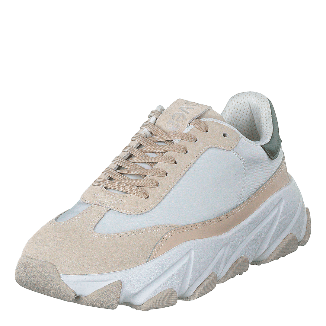Lace Sneaker Broken White